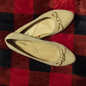 3/$12 Beige flats